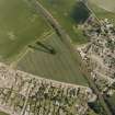 Oblique aerial view of Kingskettle village, taken from the SW.