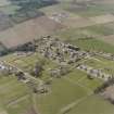 Oblique aerial view centred on the hospital, taken from the ESE.