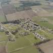 Oblique aerial view centred on the hospital, taken from the E.