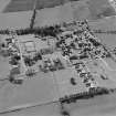 Oblique aerial view centred on the hospital, taken from the NE.