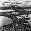 Fyvie Castle.
Oblique aerial view from North West.