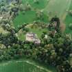 Oblique aerial view centred on Fyvie Castle, taken from the N.