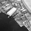 Aberdeen, Hall Russell Shipyard.
Oblique aerial view.