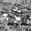 Aberdeen, City Centre and Maberly Street, Broadford Linen Mills.
Aerial view of City Centre.