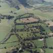 Oblique aerial view of the country house and its policies, taken from the ESE.