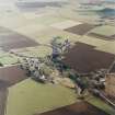 Oblique aerial view centred on the village, taken from the WNW.