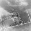 Oblique aerial view of the manse, taken from the SW