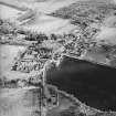 Oblique aerial view of the village taken from the NW.