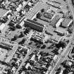 Oblique aerial view centred on the college, taken from the NW.