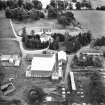 Aerial view of farm