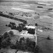 Aerial view of farm