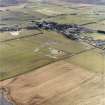 General oblique aerial view centred on the village, taken from the N.