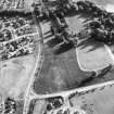 Aerial view showing the stables, dovecot and Culloden House