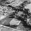 Aerial view of Culloden House, also showing dovecot, stables and Garden Mansion House