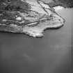 Urquhart Castle, oblique aerial view, taken from the E.