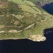Urquhart Castle, oblique aerial view, taken from the SE.