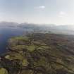 General aerial view of Loch Ewe and Inverasdale, taken from the N.