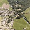 Strathpeffer, oblique aerial view, taken from the NW, showing the southwest part of Strathpeffer town.