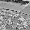 Aerial view of North Sutor coast battery with First and Second World War gun-emplacements, from the S.