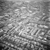 Oblique aerial view of Edinburgh centred on Bruntsfield.