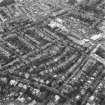 Aerial view including Causewayside, Lauder Road, Grange Loan, Sciennes, Dick Place, Minto Street seen from the South South West.