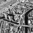 Oblique aerial view of North Leith, taken from the SW.