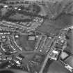 Aerial view of part of Prestonfield including Prestonfield House, Stables and golf course