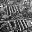 Edinburgh, Slateford Road, Caledonian Brewery.
Oblique aerial view.