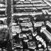 Oblique aerial view centred on the redevelopment of St Andrew Square, taken from the SSE.