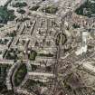 General oblique aerial view centred on the west end of Edinburgh New Town, taken from the WSW.