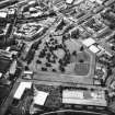 Oblique aerial view, Easter Road Cemetery
