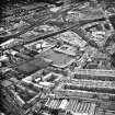 Edinburgh, Robertson Avenue, Bakery, Wheatfield Road, North British Whisky Distillery, Tynecastle Stadium.
General aerial view.