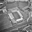 Edinburgh, Murrayfield Stadium.
Oblique aerial view from South.