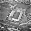 Edinburgh, Murrayfield Stadium.
Obilque aerial view from South-East.