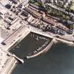 Edinburgh, Newhaven Fishmarket.
Oblique aerial view from North-West centred on Newhaven Harbour.