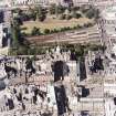 Edinburgh, oblique aerial view, taken from the S, centred on The Mound, Bank of Scotland.