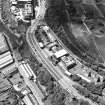 Oblique aerial view centred on the school, taken from the SE.