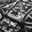 Oblique aerial view centred on the Princes Exchange, taken from the SW.