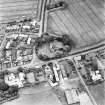 East Saltoun, oblique aerial view taken from the NE, centred on the village of Saltoun.