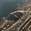 Oblique aerial view of Port Seton, Harbour centred on the harbour, taken from the SE.