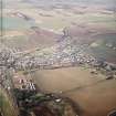 General oblique aerial view of East Linton, taken from the ENE.