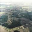 Oblique aerial view centred on Binning Wood, taken from the NW.