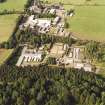 Forest Research Northern Research Station and Easter Bush Veterinary Field Station, oblique aerial view, taken from the SSW.