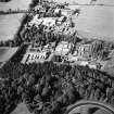 Forest Research Northern Research Station and Easter Bush Veterinary Field Station, oblique aerial view, taken from the SW.