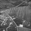 Hoy, Ore Farm, oblique aerial view, taken from the SSE, showing the ammunition storage huts in the bottom half of the photograph.
