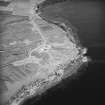 Flotta, Neb and Gate Batteries, oblique aerial view, taken from the W.