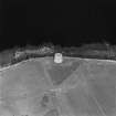 Oblique aerial view centred on Martello tower from W.