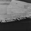 Oblique aerial view of Orkney, South Ronaldsay, Hoxa Head, taken from the W.  Visible is the Second World War Balfour Battery and the First World War Hoxa Battery with two open gun-emplacements and rock-cut entrances to the magazines.