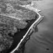 Crinan Canal.
Aerial view showing Crinan Basin in distance (NR 791 942).