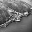 Crinan Canal.
Aerial view showing Crinan Basin (NR 788 943).